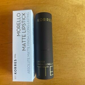 BNIB Korres Morello Matte Lipstick #75 Strawberry Fields